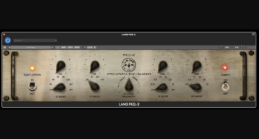 【3/11まで】LANG PEQ-2：60年の時を超え、伝説のEQが現代に。Lang PEQ-2で至高のサウンドを手に。