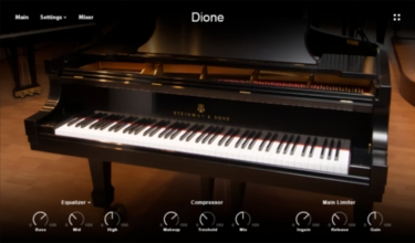 【3/31まで】Dione：伝説の響きをあなたの手に。スタインウェイD-274を再現した至高のピアノ音源。