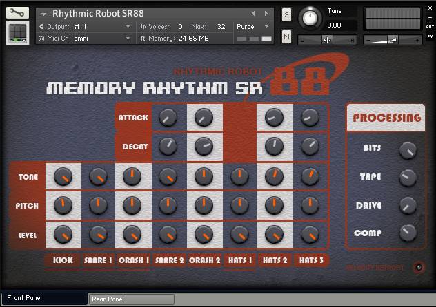 memory rhythm sr88