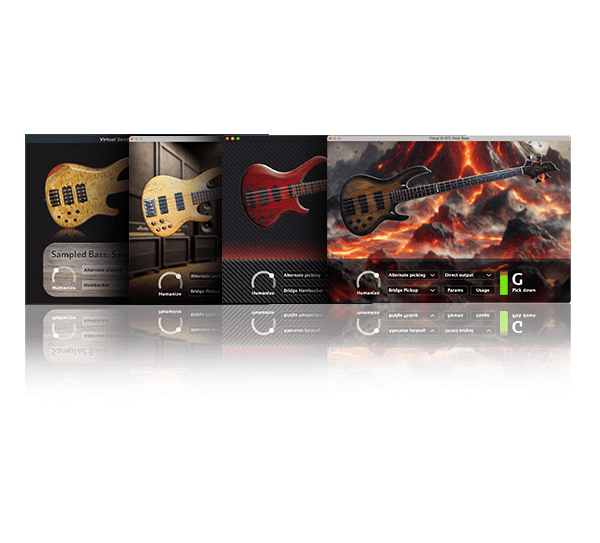 4-in-1 bass guitar plugin bundle