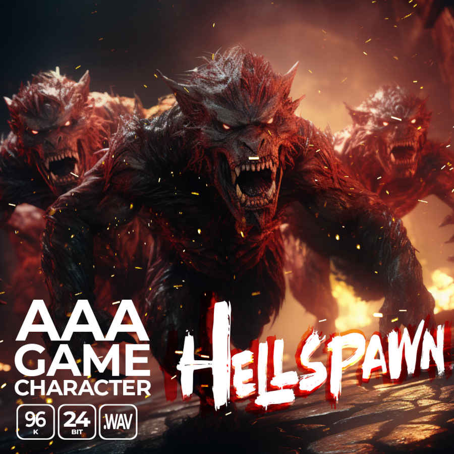 aaa game character hellspawn