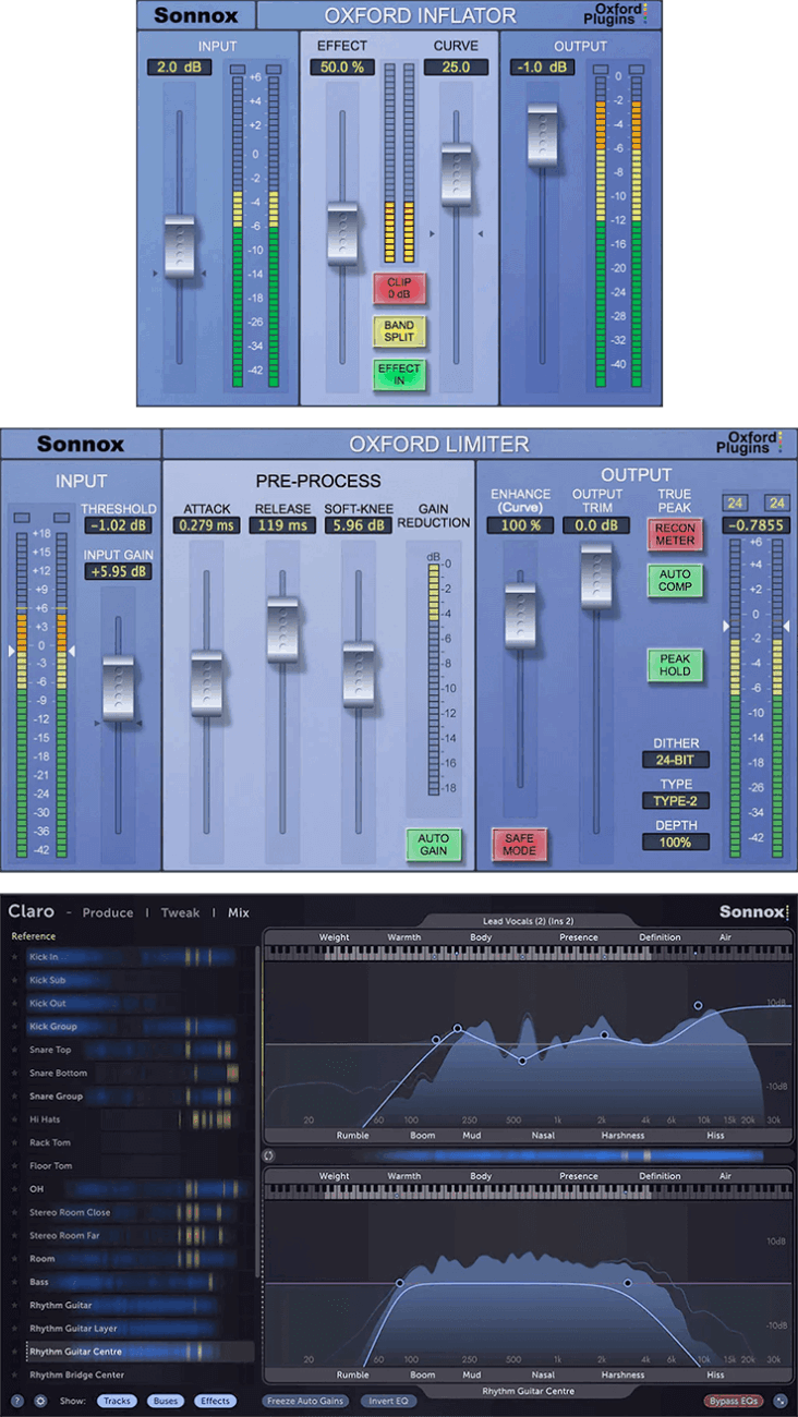 oxford inflator, limiter & toolbox claro bundle