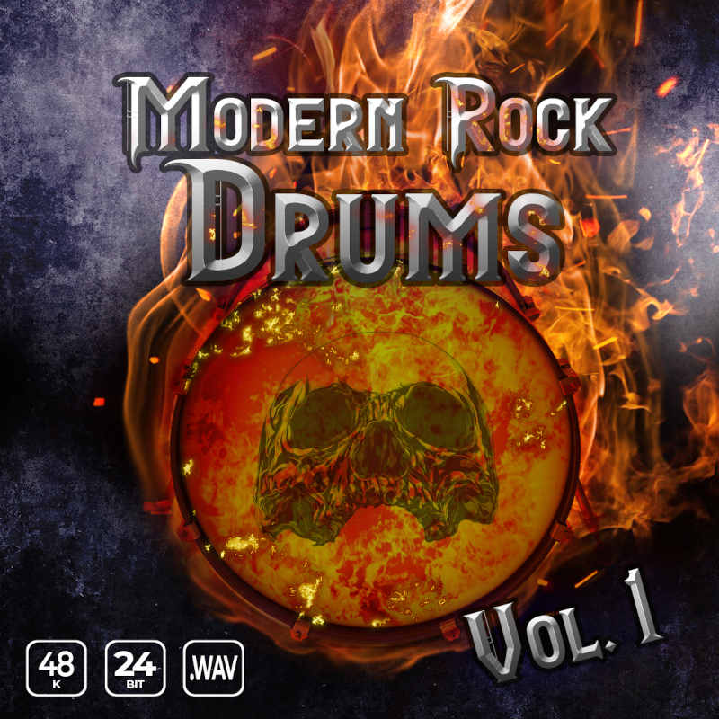 modern rock drums vol 1