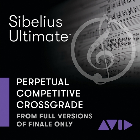 sibelius ultimate perpetual competitive crossgrade