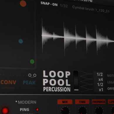 loop pool percussion