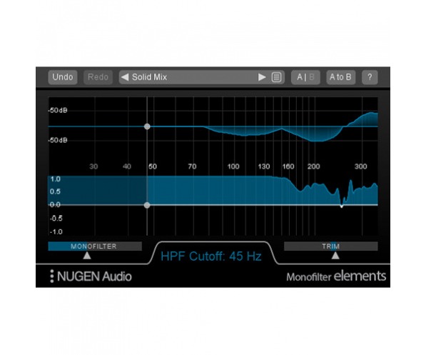 nugen audio monofilter elements
