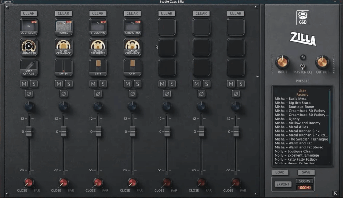 studio cabs: zilla ed