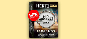 hertz drums 2 fame & fury midi grooves pack