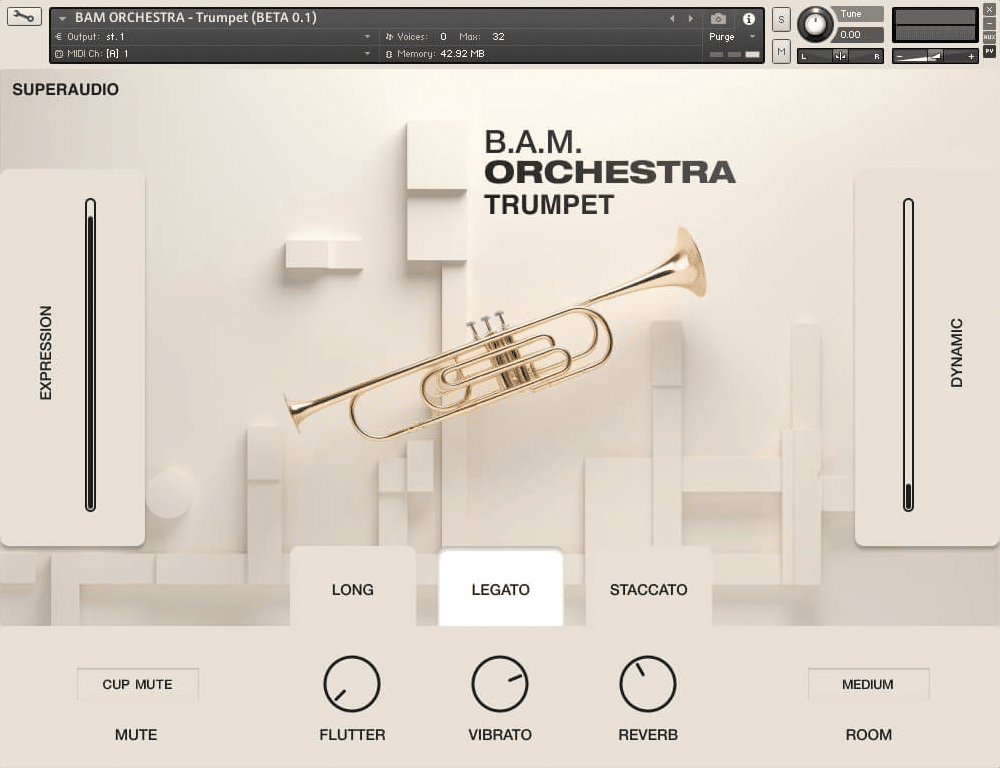 b.a.m. orchestra trumpet