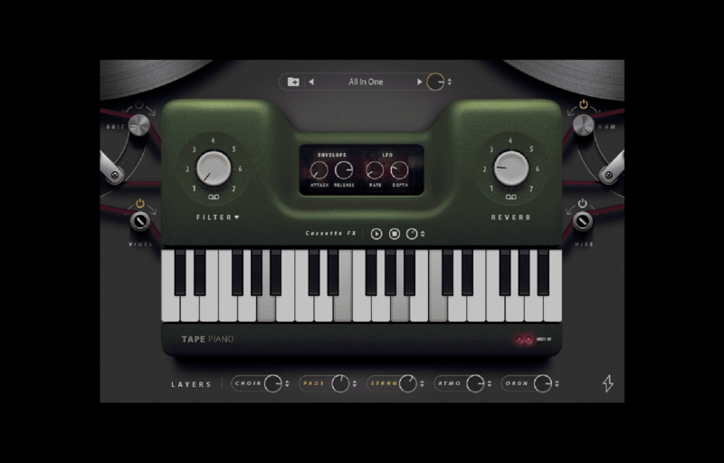 tape piano