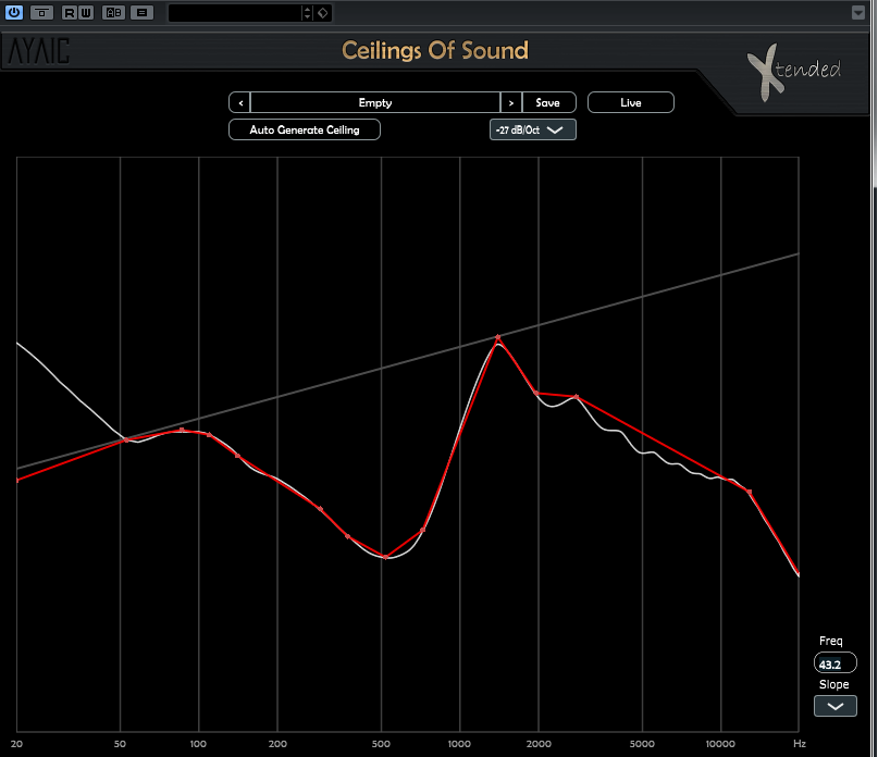 ceilings of sound xtended