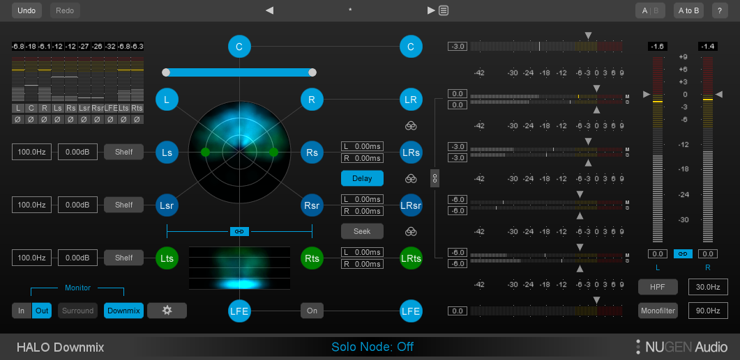halo downmix 3d immersive extension
