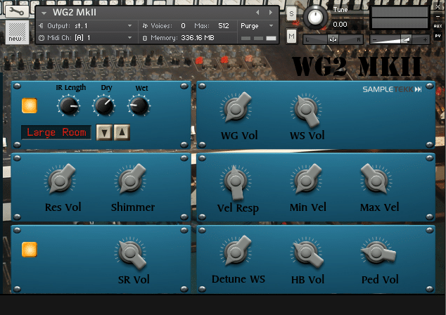 wg2 mkii – studio grand piano