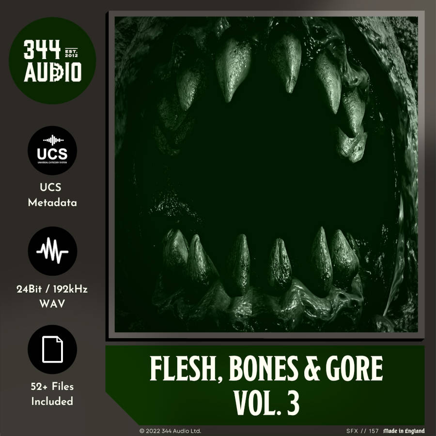 flesh, bones & gore vol. 3