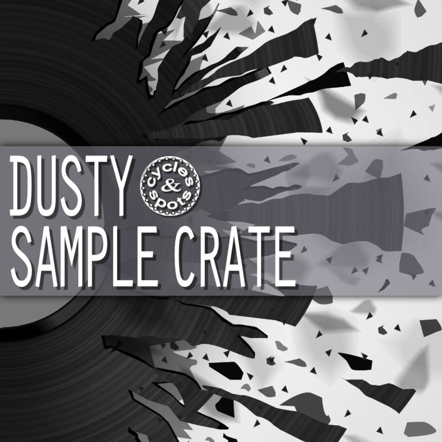 dusty sample crate