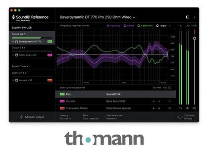 soundid reference for speakers & headphones