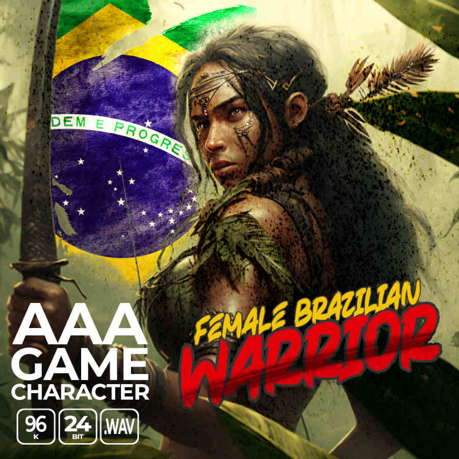 aaa game character female brazilian warrior