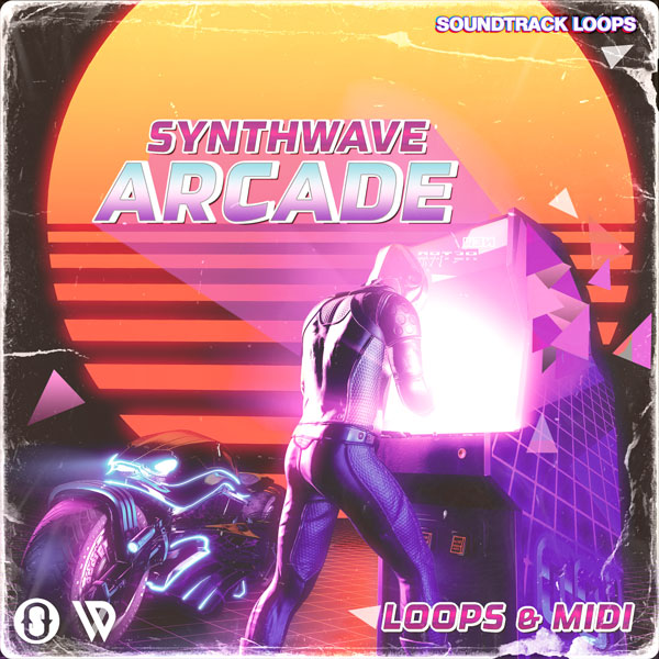 synthwave arcade