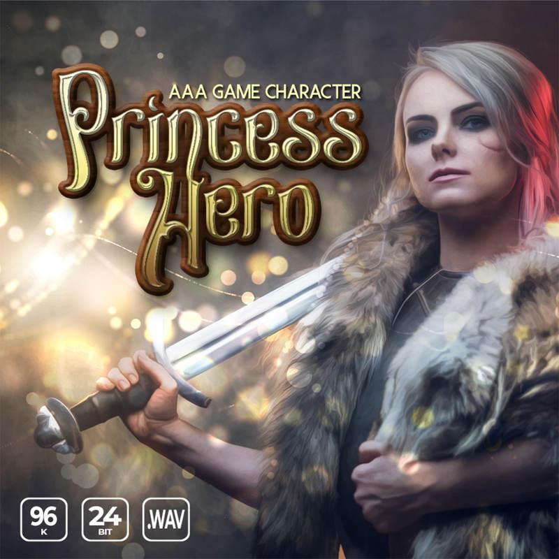 aaa game character princess hero
