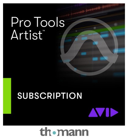 pro tools artist 1 year subscription