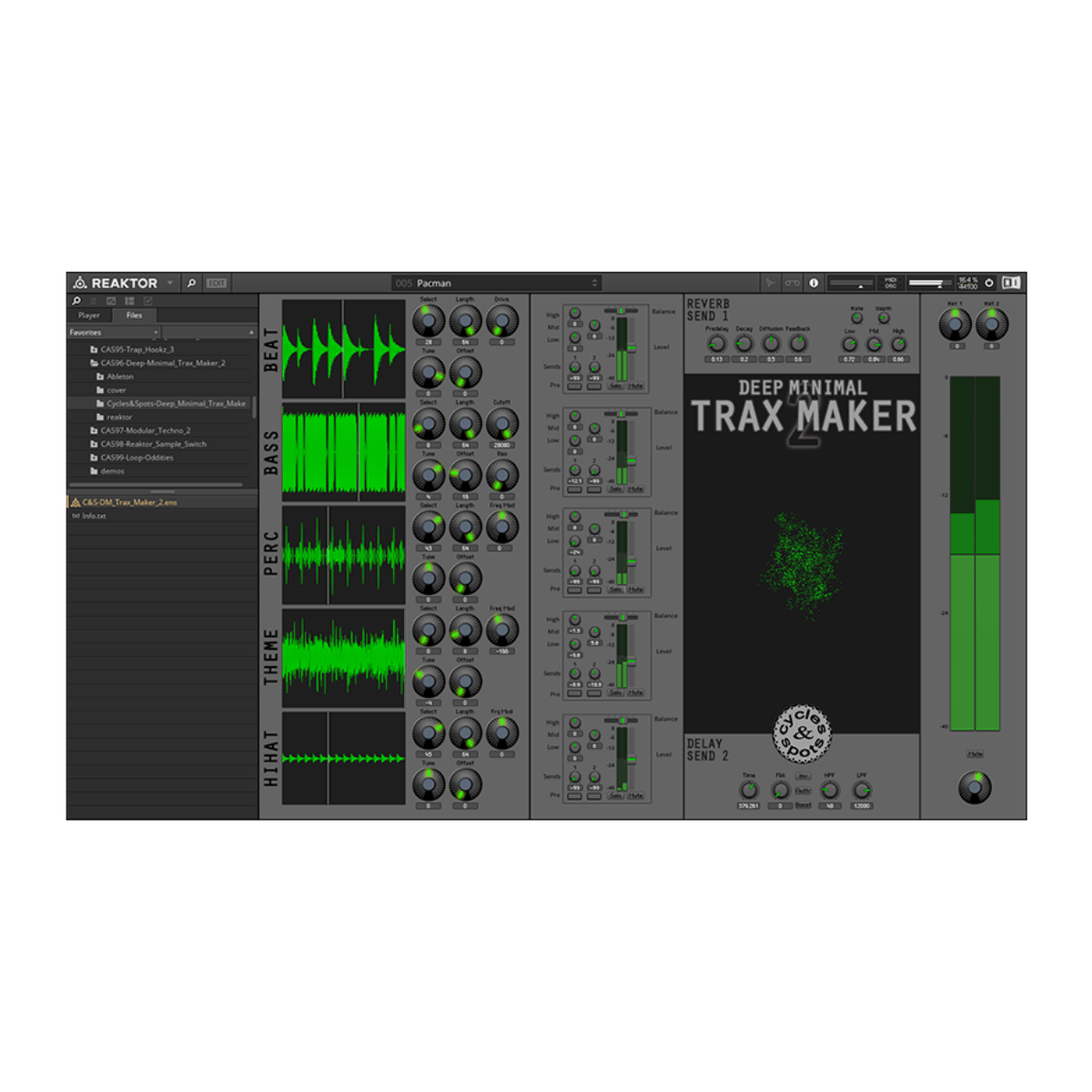 deep minimal trax maker 2