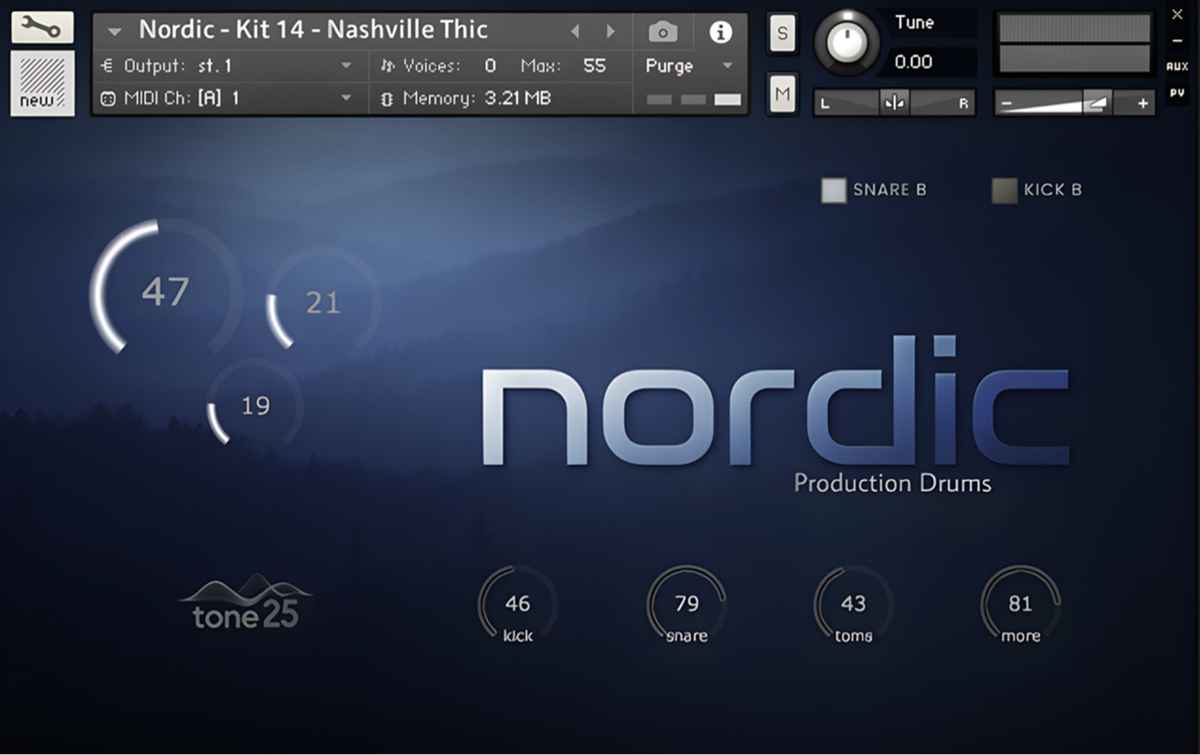 nordic – production drums
