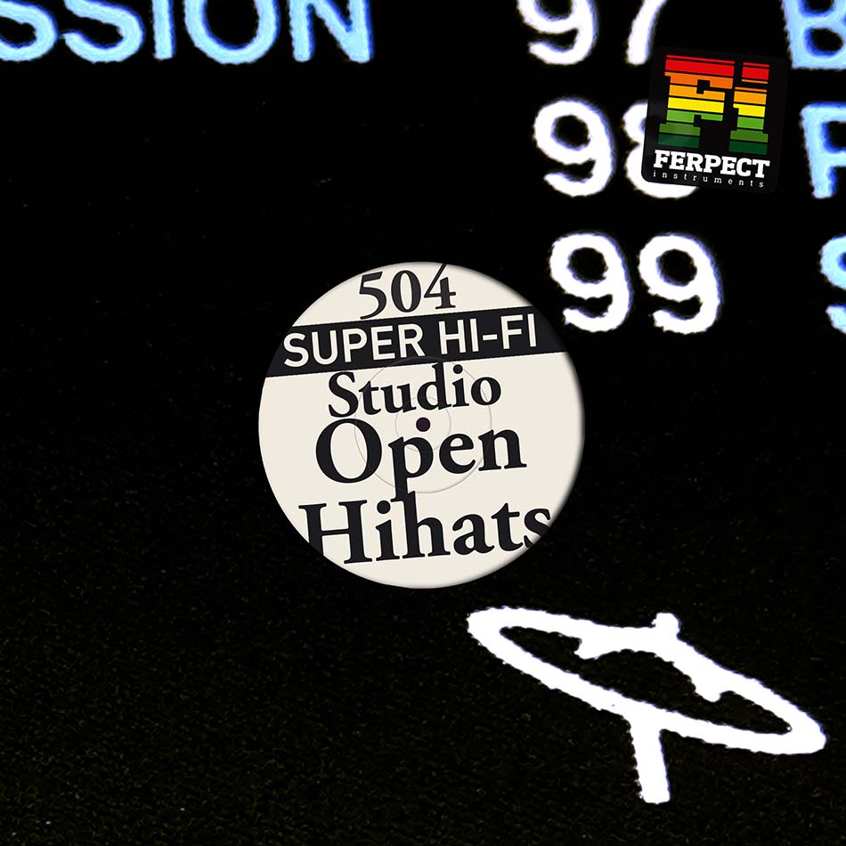 super hi-fi open hi-hats