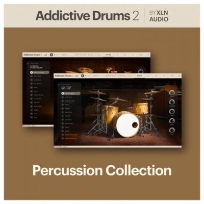 xln addictive drums 2: percussion collection