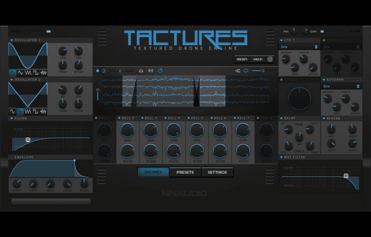 tactures – textured drone engine