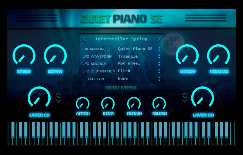 quiet piano se