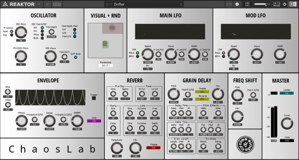 reaktor chaoslab