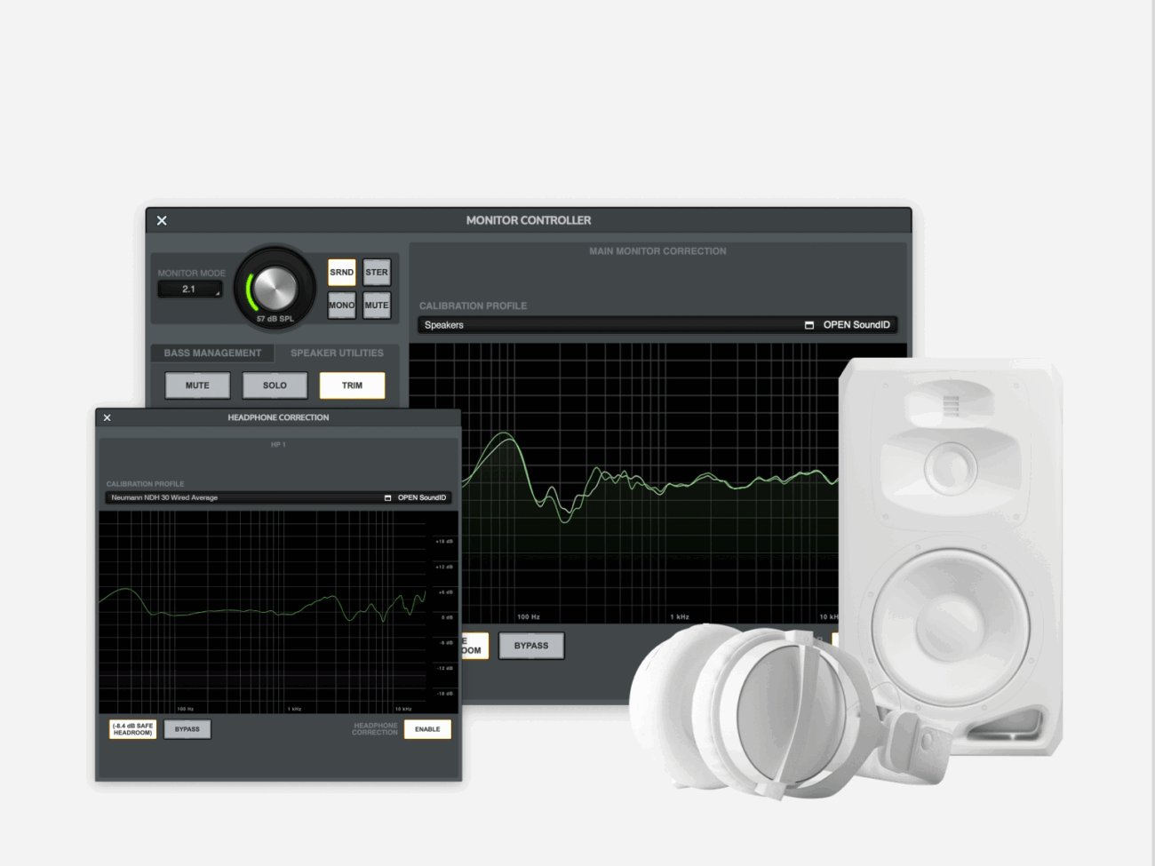 soundid ref speakers & hp with apollo