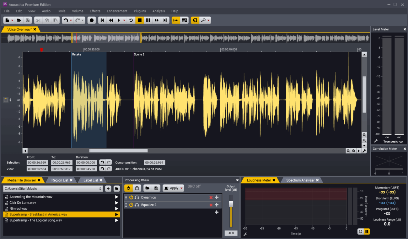 acoustica 7 premiumupgrade from standard