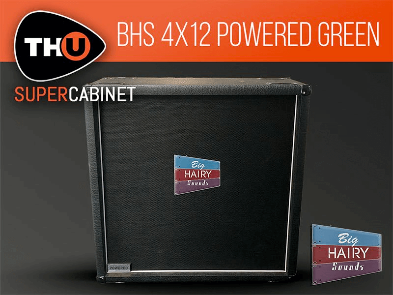 supercabinet library: bhs 4×12 powered green