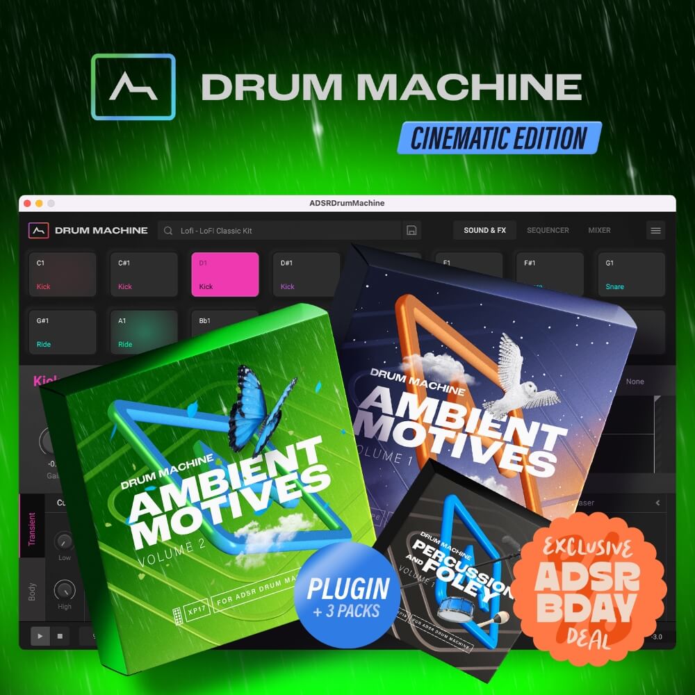 drum machine – cinematic ed