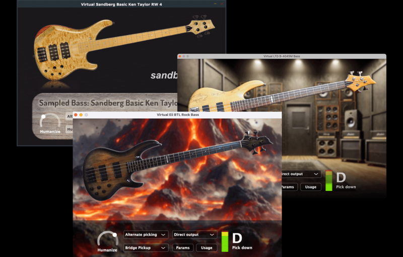 virtual bass guitar bundle