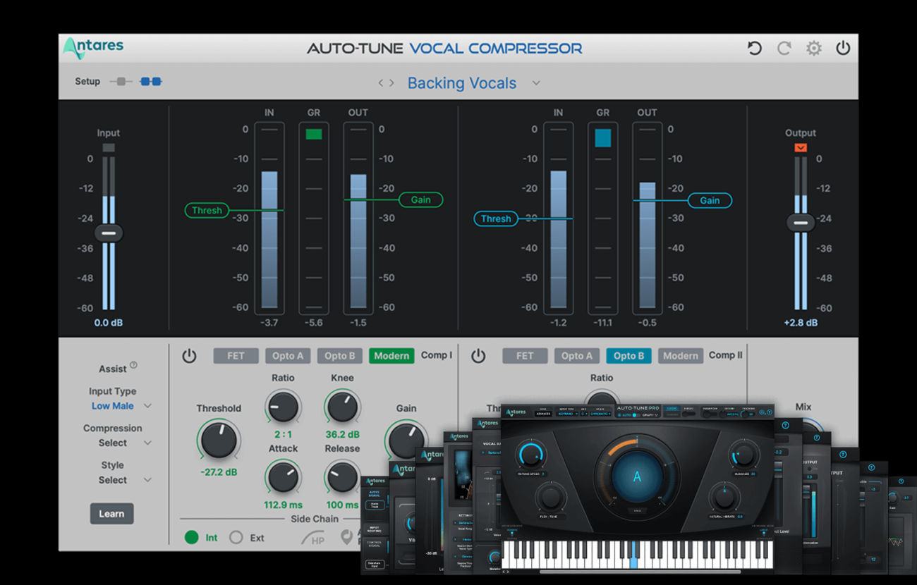 auto-tune vocal compressor + 1 year of auto-tune unlimited free
