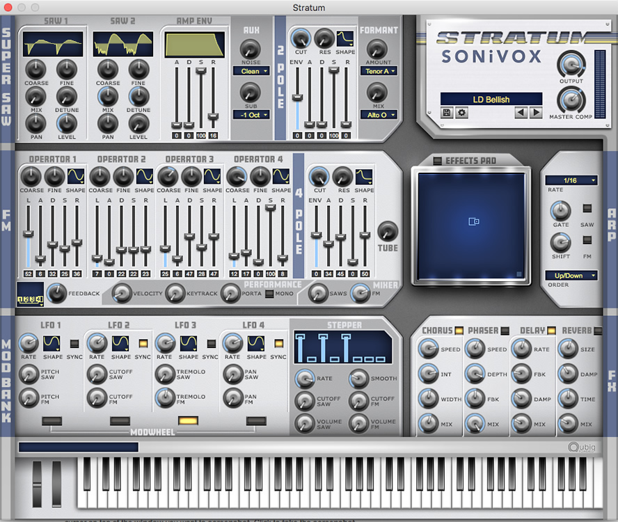 stratum transwave synth