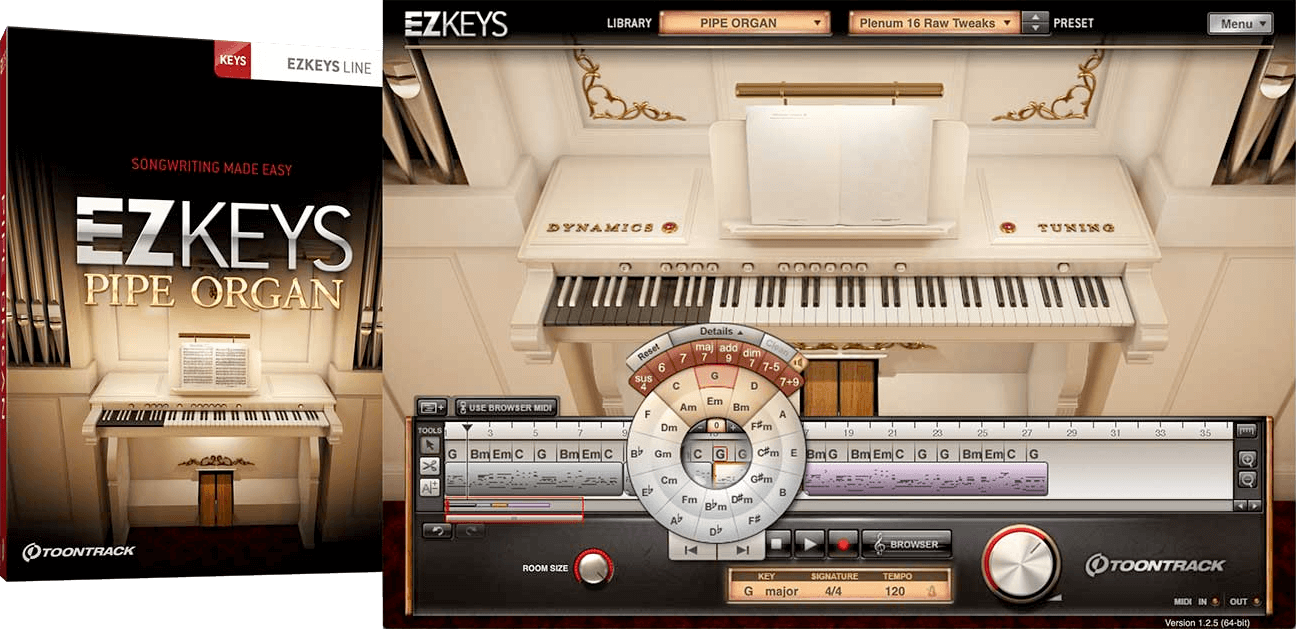 ezkeys pipe organ