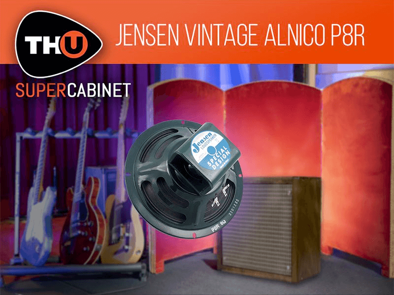 supercabinet library: jensen vintage alnico p8r
