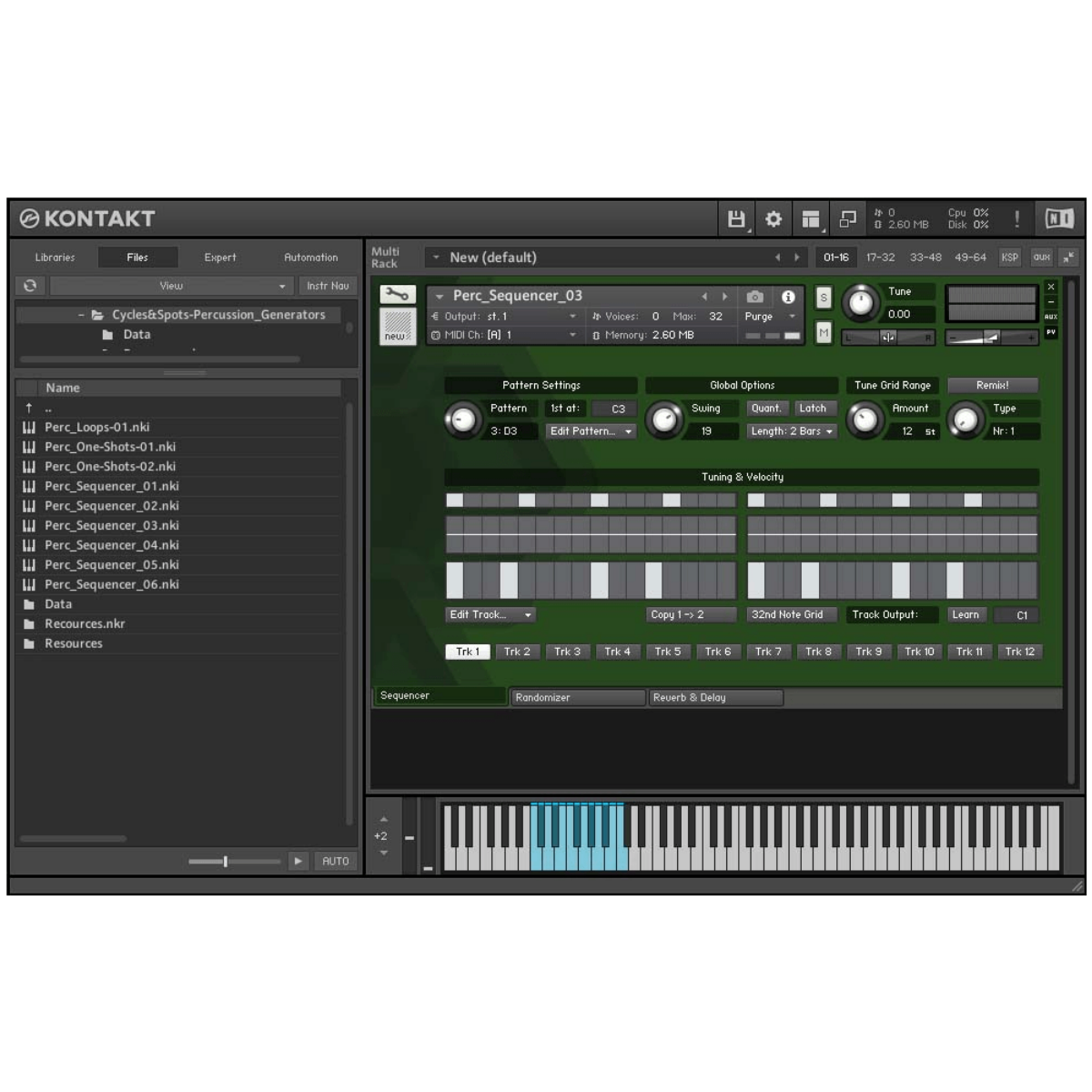 percussion generators