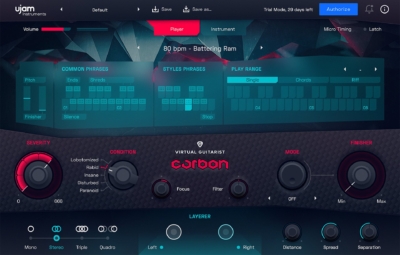 virtual guitarist carbon