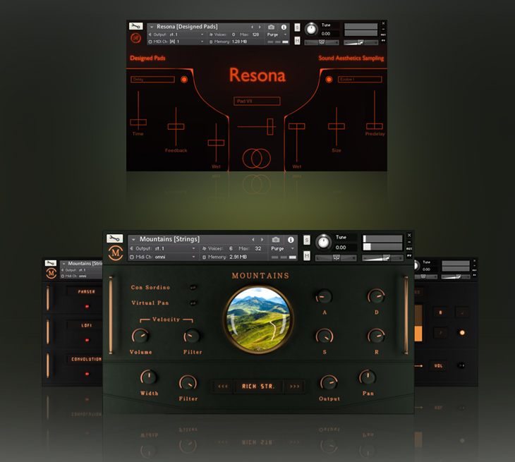 resona and mountains