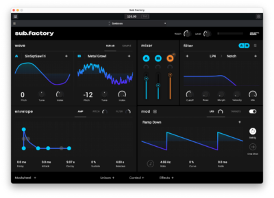 AIR Music Tech Sub Factory