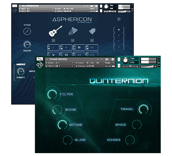 asphericon & quarternion bundle