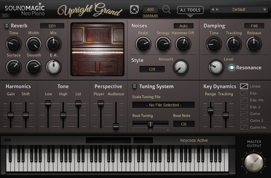 upright grand