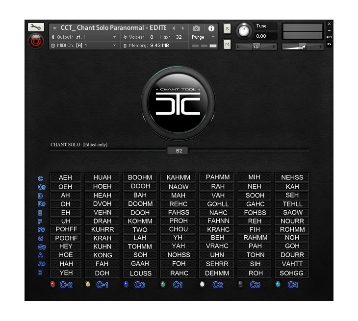 vocal chant tool