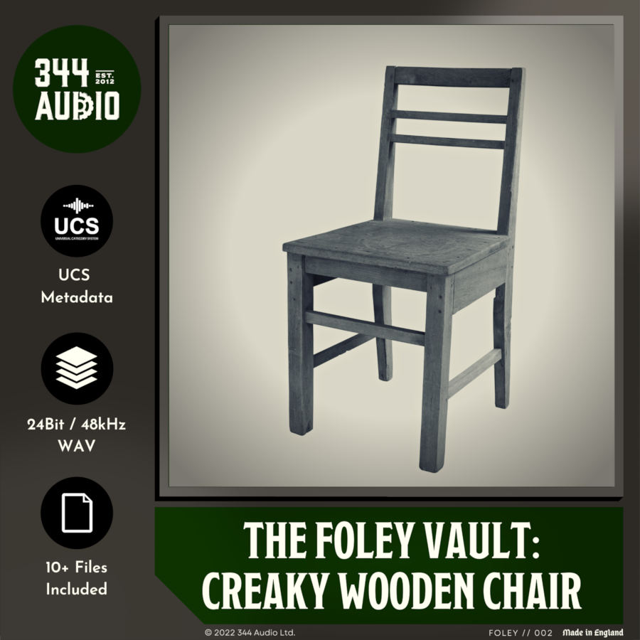 the foley vault: creaky wooden chair
