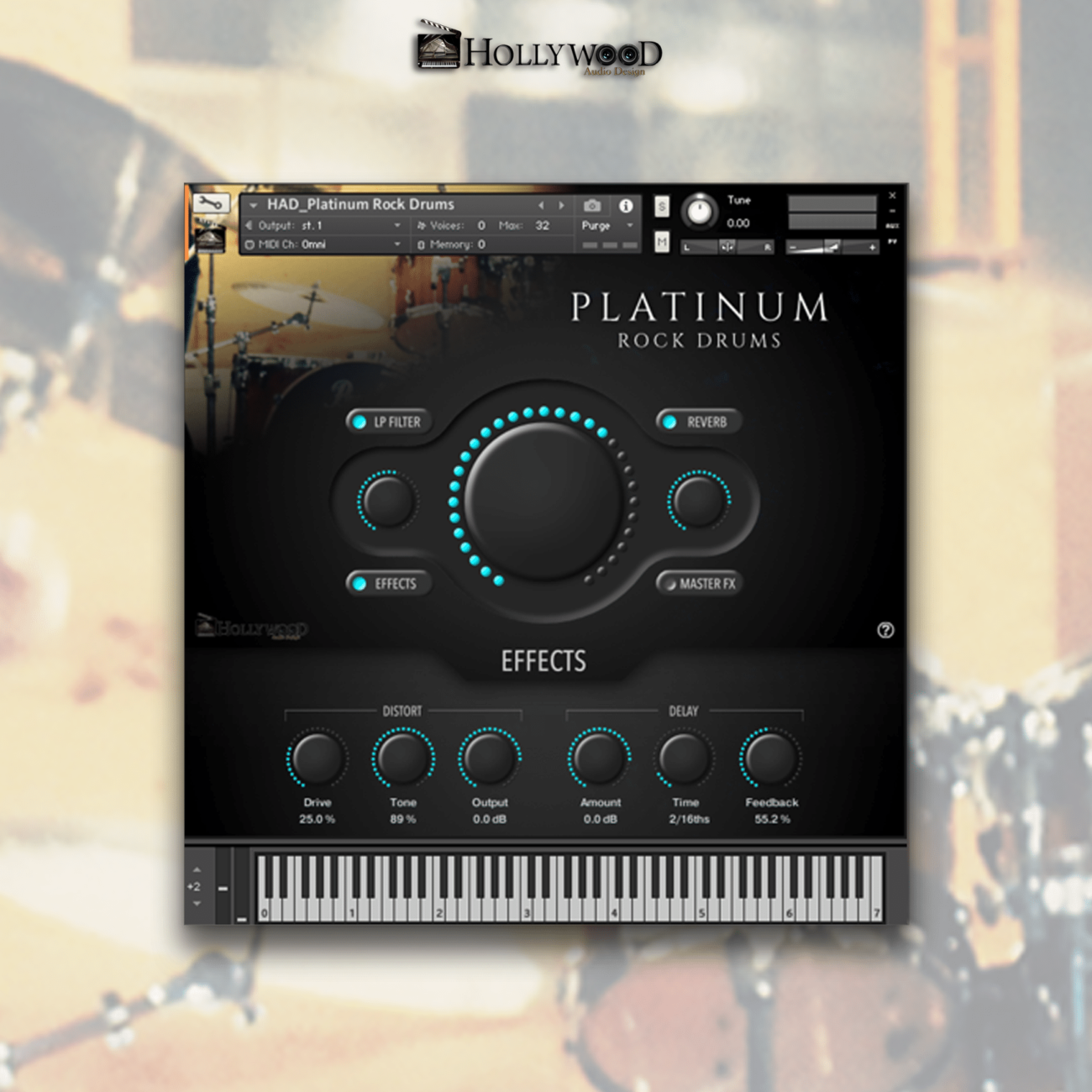 platinum rock drums kontakt