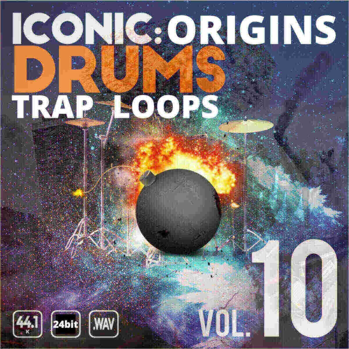 iconic origins trap drum loops vol 10